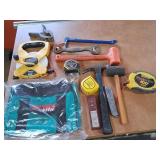 Hand Tool Lot With Stanley Tapes