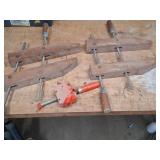 Wooden Hand Screw Clamps & Corner Clamp