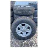 (5) Goodyear Jeep Tires and Rims P255/75R16