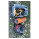 Tote of Dewalt Drills,Dyno-Glo