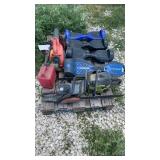 Pallet of Misc. Items Chainsaws,Leaf Blower