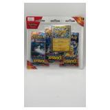 POKEMON BURNING SPARKS 3 PACK