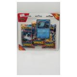 POKEMON BURNING SPARKS 3 PACK