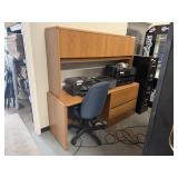 Desk,Shelf,Chair (printers not included