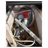 Wheels,Power Strip,Light ,Retractable Cord