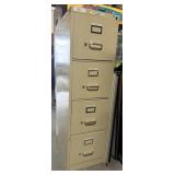 4 Drawer File Cabinet