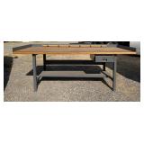 Work Counter w/Plug in Strip