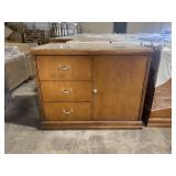 marble top 3 drawer dresser
