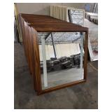 Large Brown Mirror