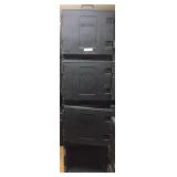 4 Cambro and Carlisle warmers