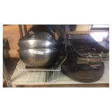 Mixing bowls,Sterno tray holders,3 Drink Trays