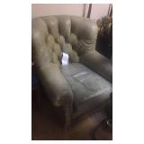 Green Leather Chair