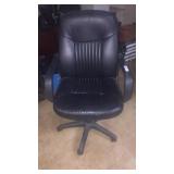 Black leather offfice chair