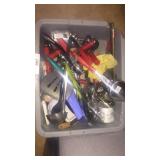 Tub of misc utinsels