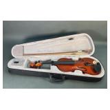 Violin with Bow and Case
