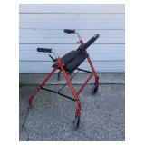 Folding Walker with Seat