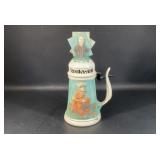 Large Norman Rockwell Lidded Stein