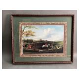 Framed Hunt Print