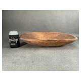 Large Wooden Dough Bowl
