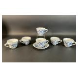 Blue Danube Tea Cups