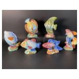 Garnier Fish-Shaped Vintage Liqueur Bottles