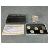 Gold Plated Commemorative US Coins