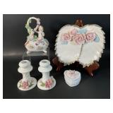 Vintage Porcelain Rose Collection