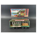 Vintage 1960s Tin Litho San Francisco Cable Car