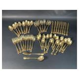 Nasco Norma Gold Toned Flatware