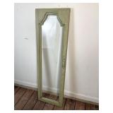 Vintage Cabinet Door with Beveled Glass