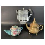 Teapots and Trivet