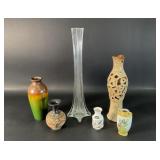 Vases incl Occupied Japan