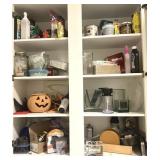 Cabinet of Household Items