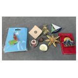 Assorted Brooches and Pins