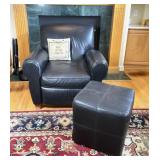 Barcolounger & Ottoman Cube