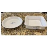 Corning Cornflower Blue Casserole Dishes