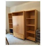 3 Pc Wall Storage/Display Unit - UPSTAIRS