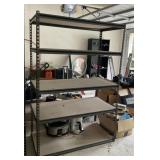 6ft Metal Storage Shelf