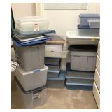 Storage Totes-UPSTAIRS