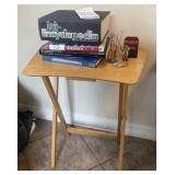 Reference Books on TV Tray and More