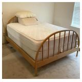 Full Bed with Tempur-pedic Mattress - UPSTAIRS