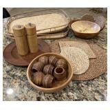 Hand Made Wood Bowls and Wood Kitchen Decor