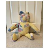 Large Vintage Quilt Bear
