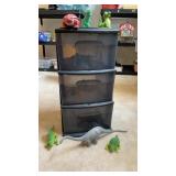 Storage Chest with Dinosaurs