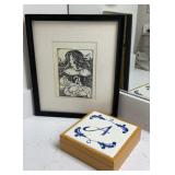 Scarlet Letter Hester Pryne Print and Box