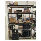 Contents of Metal Shelf- CONTENTS ONLY