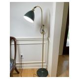 Vintage Adjustable Brass Floor Lamp
