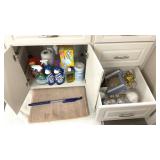 Drawer and Cabinet of Bathroom Cleaners and