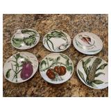 Vegetable Themed Plates