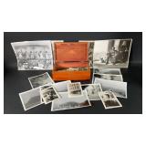Cedar Box with Vintage Photo Collection